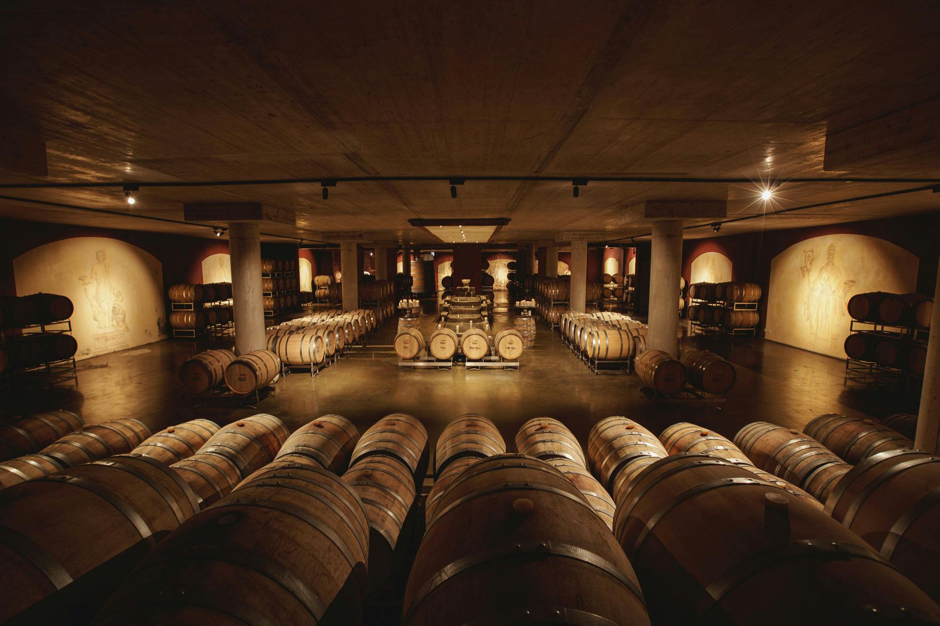 Weinkeller im Weinschloss Thaller