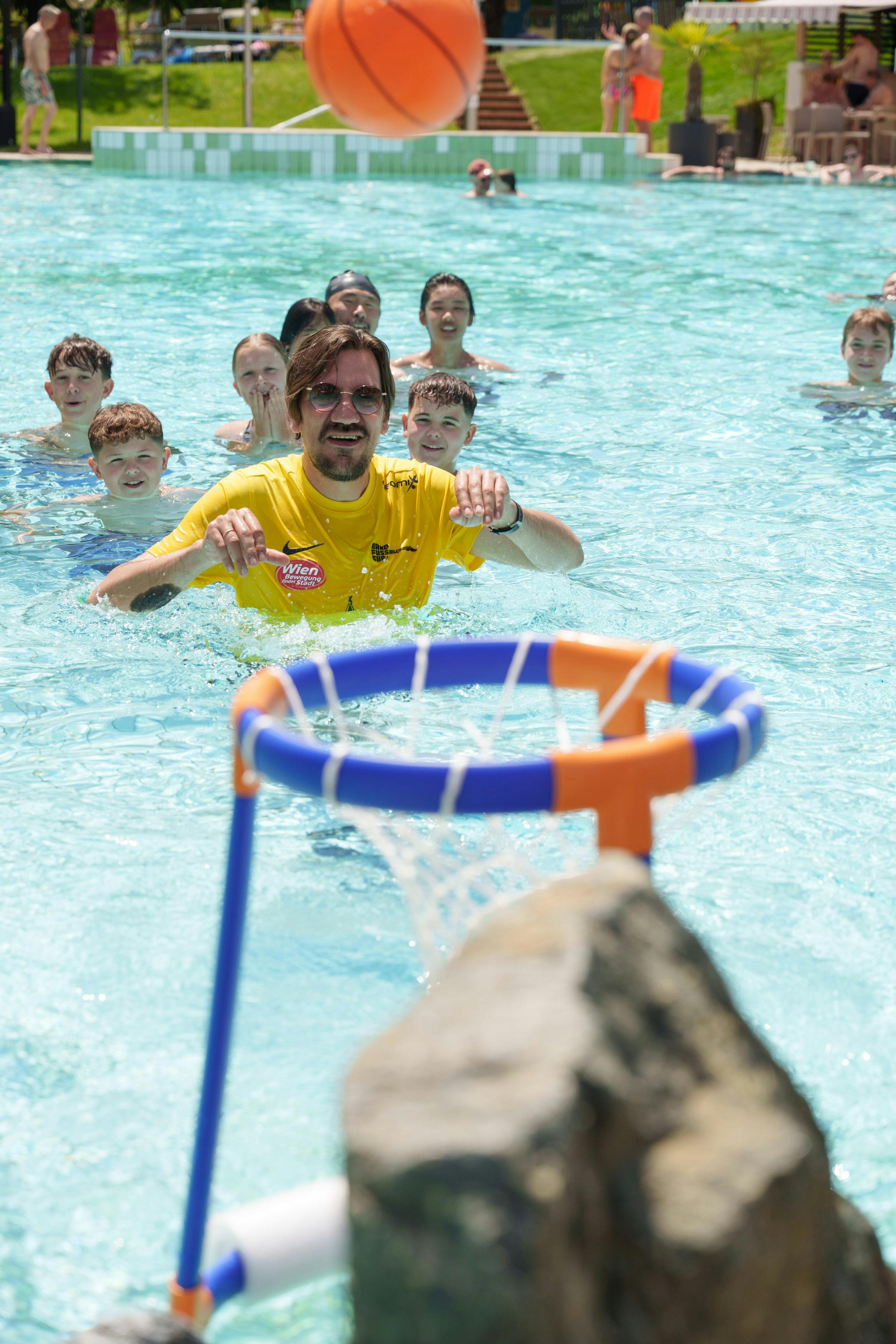  Celebrities at the Loipersdorf thermal spa resort for the “Stani vs Loipersdorf” competition.