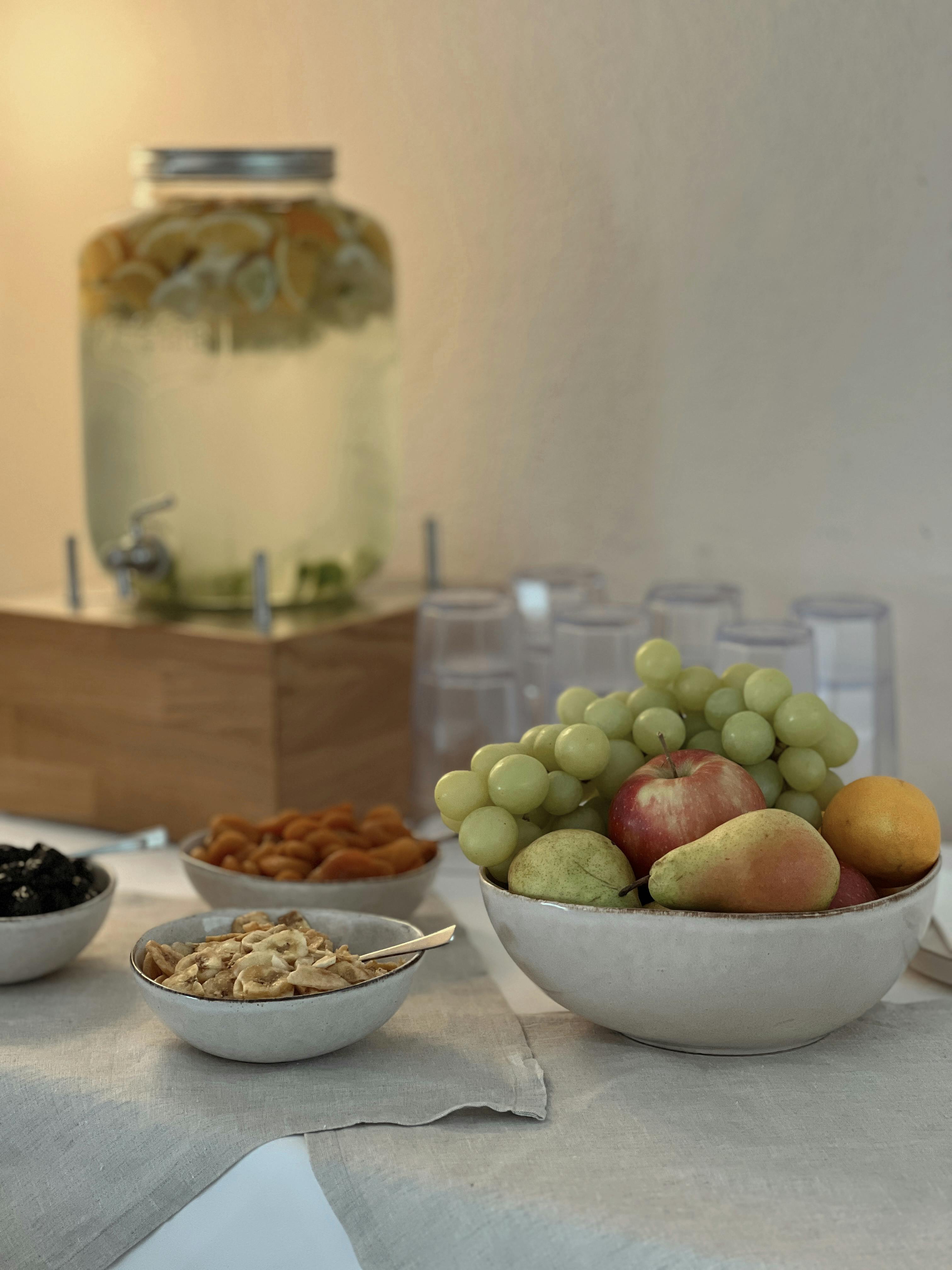 Tea bar at Mindful Escape 