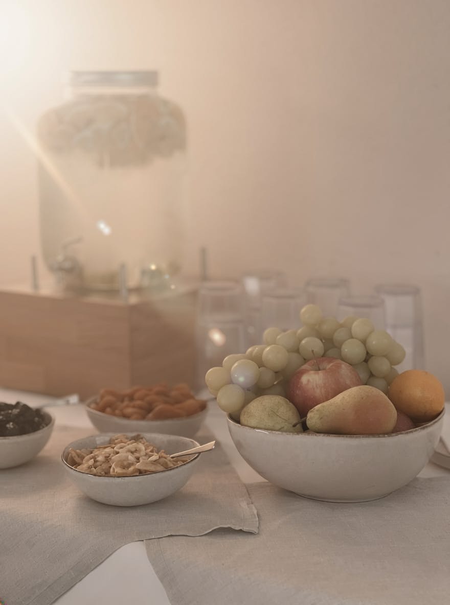 Tea bar at Mindful Escape 